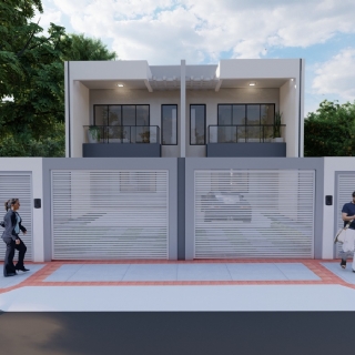 Casa Geminada - Pronto para morar, disponível para a venda!
